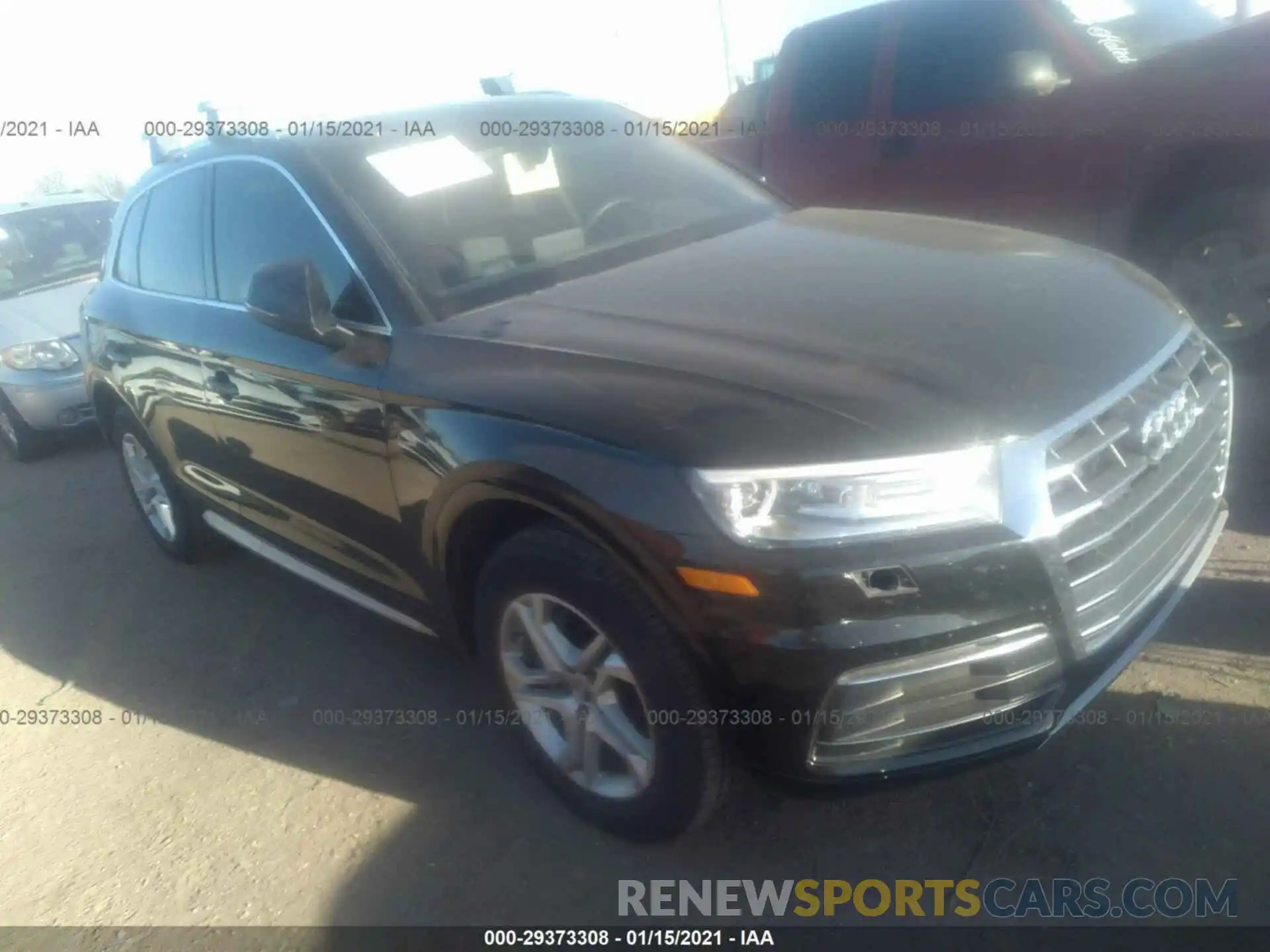 1 Photograph of a damaged car WA1ANAFYXK2100020 AUDI Q5 2019