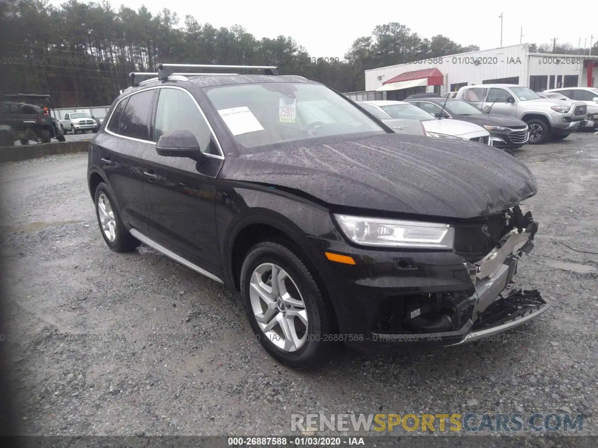 1 Photograph of a damaged car WA1ANAFYXK2108524 AUDI Q5 2019