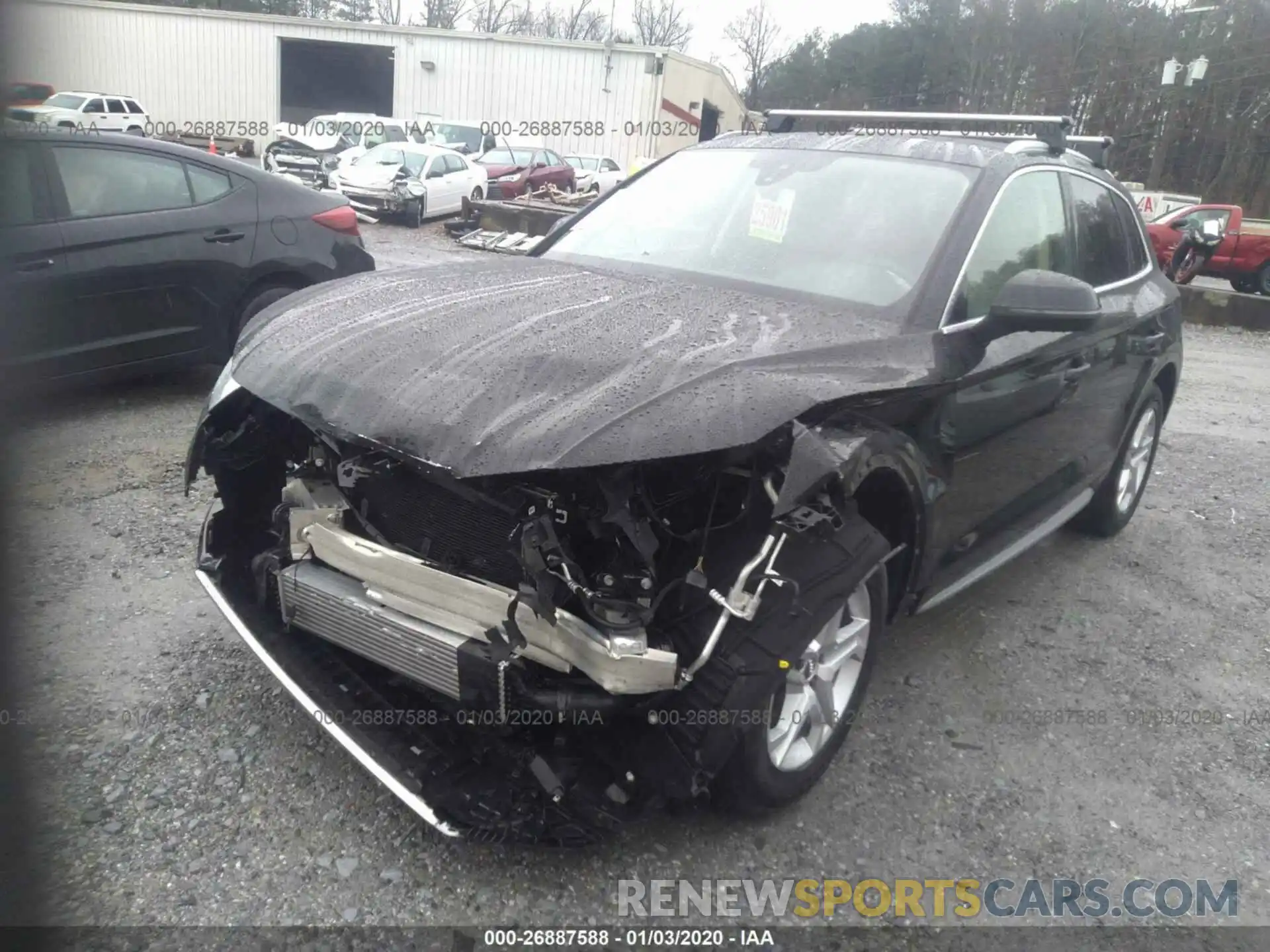 2 Photograph of a damaged car WA1ANAFYXK2108524 AUDI Q5 2019