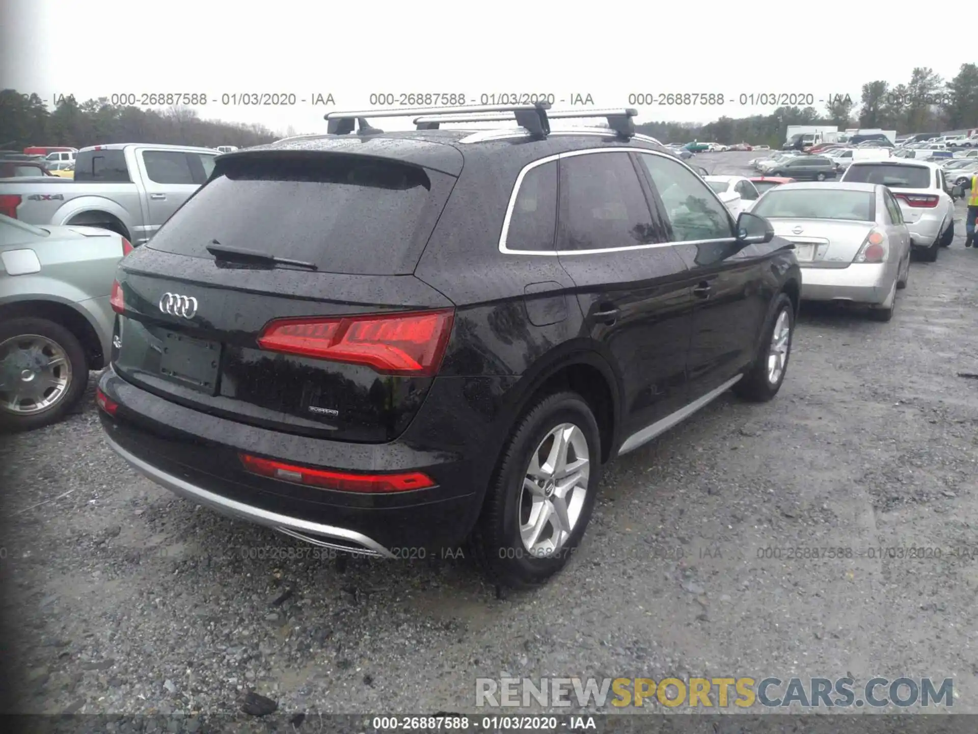 4 Фотография поврежденного автомобиля WA1ANAFYXK2108524 AUDI Q5 2019