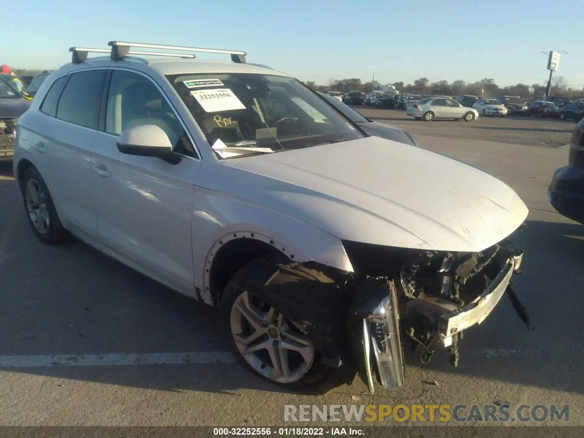 1 Photograph of a damaged car WA1ANAFYXK2112945 AUDI Q5 2019