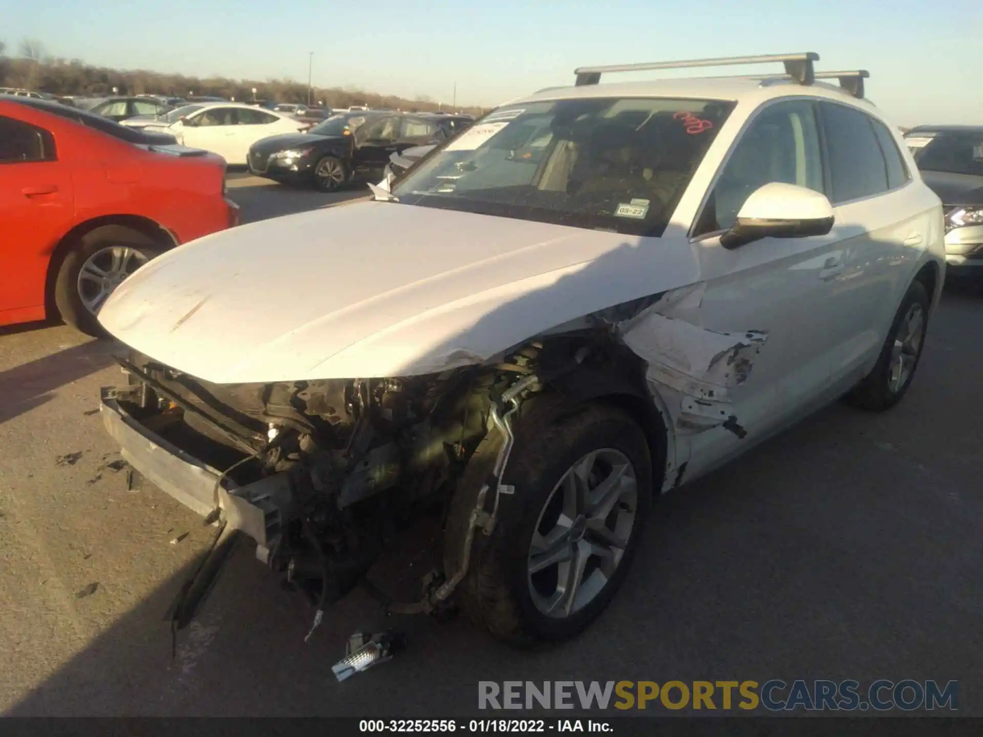 2 Photograph of a damaged car WA1ANAFYXK2112945 AUDI Q5 2019