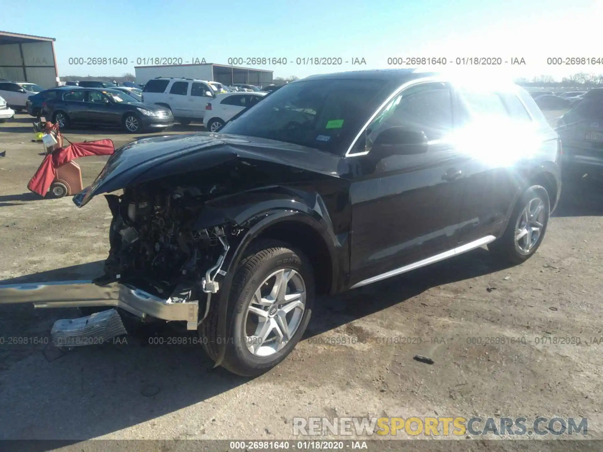 2 Photograph of a damaged car WA1ANAFYXK2137022 AUDI Q5 2019