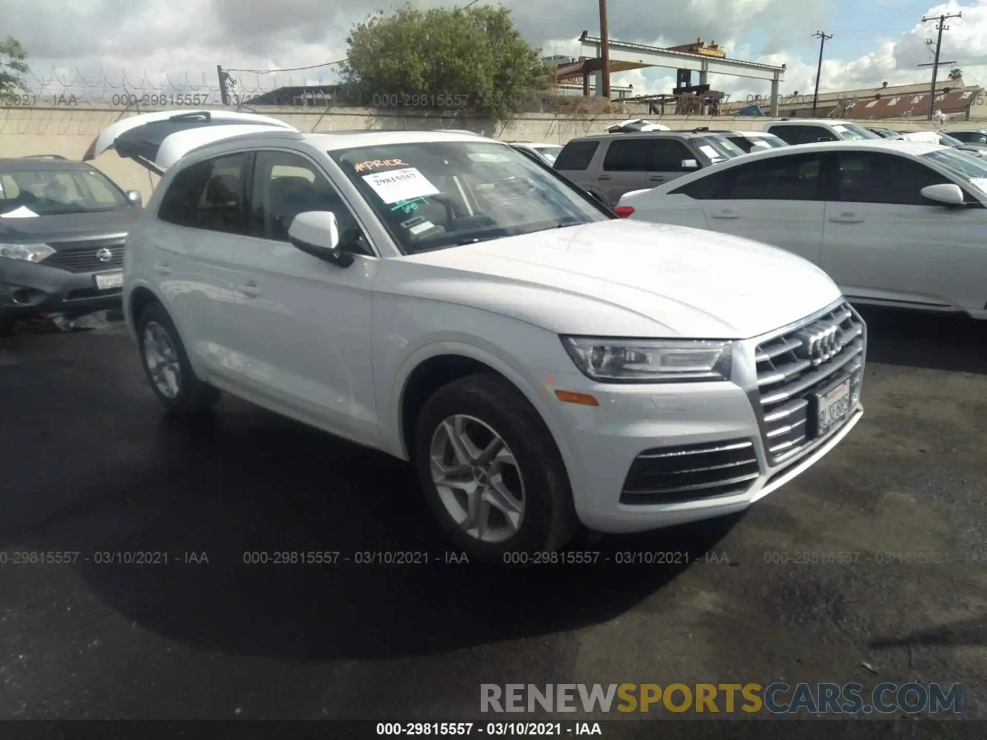 1 Photograph of a damaged car WA1ANAFYXK2139160 AUDI Q5 2019