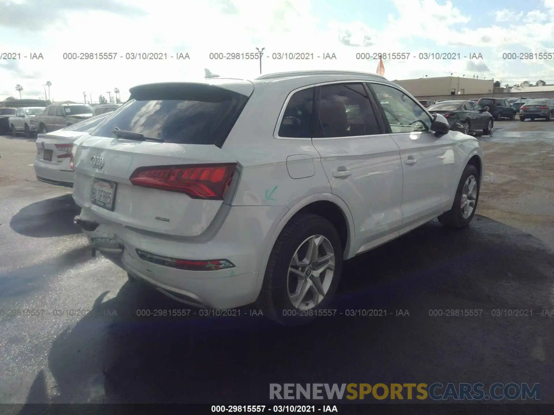 4 Photograph of a damaged car WA1ANAFYXK2139160 AUDI Q5 2019