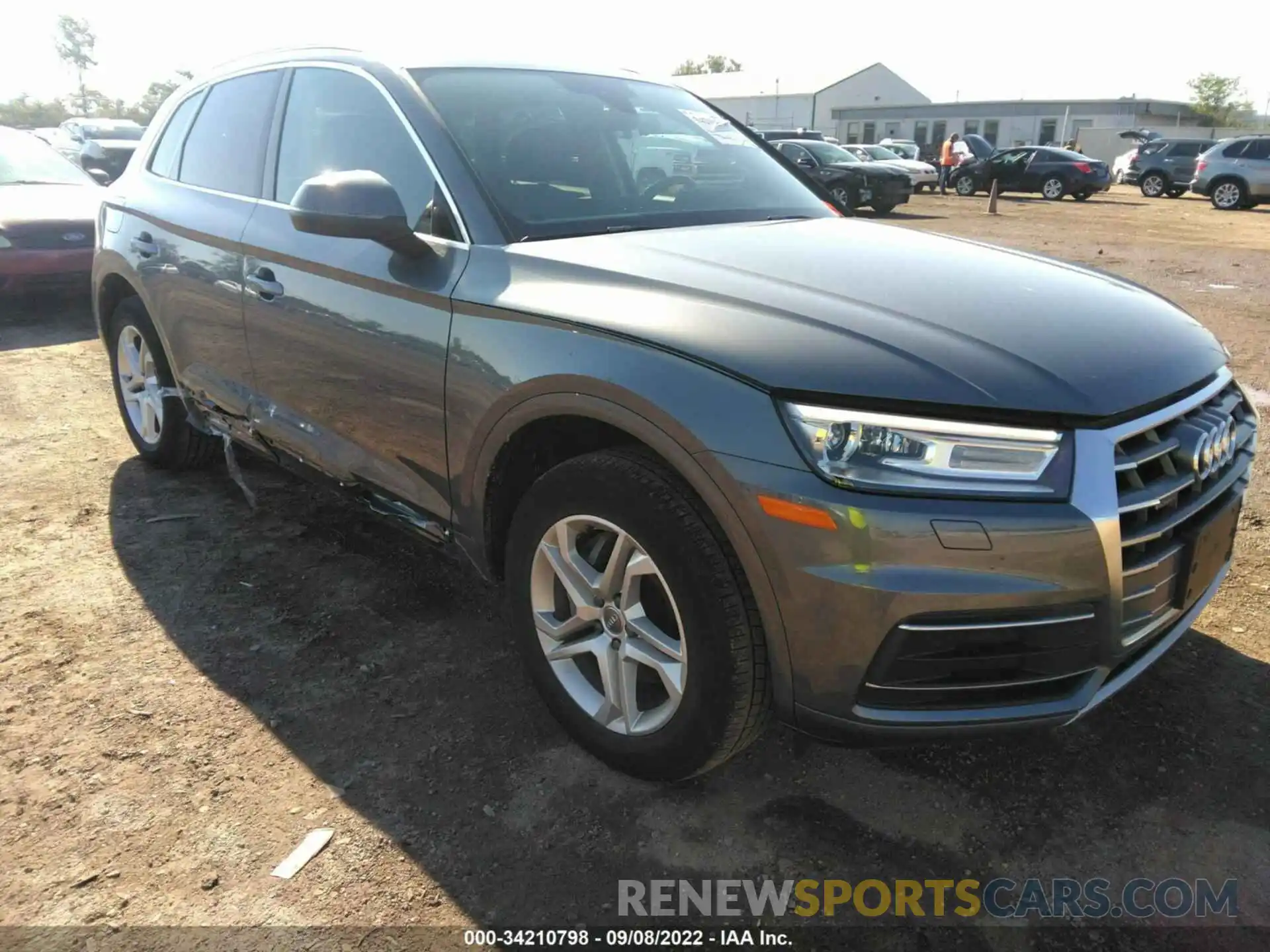 1 Photograph of a damaged car WA1ANBFY1K2127470 AUDI Q5 2019