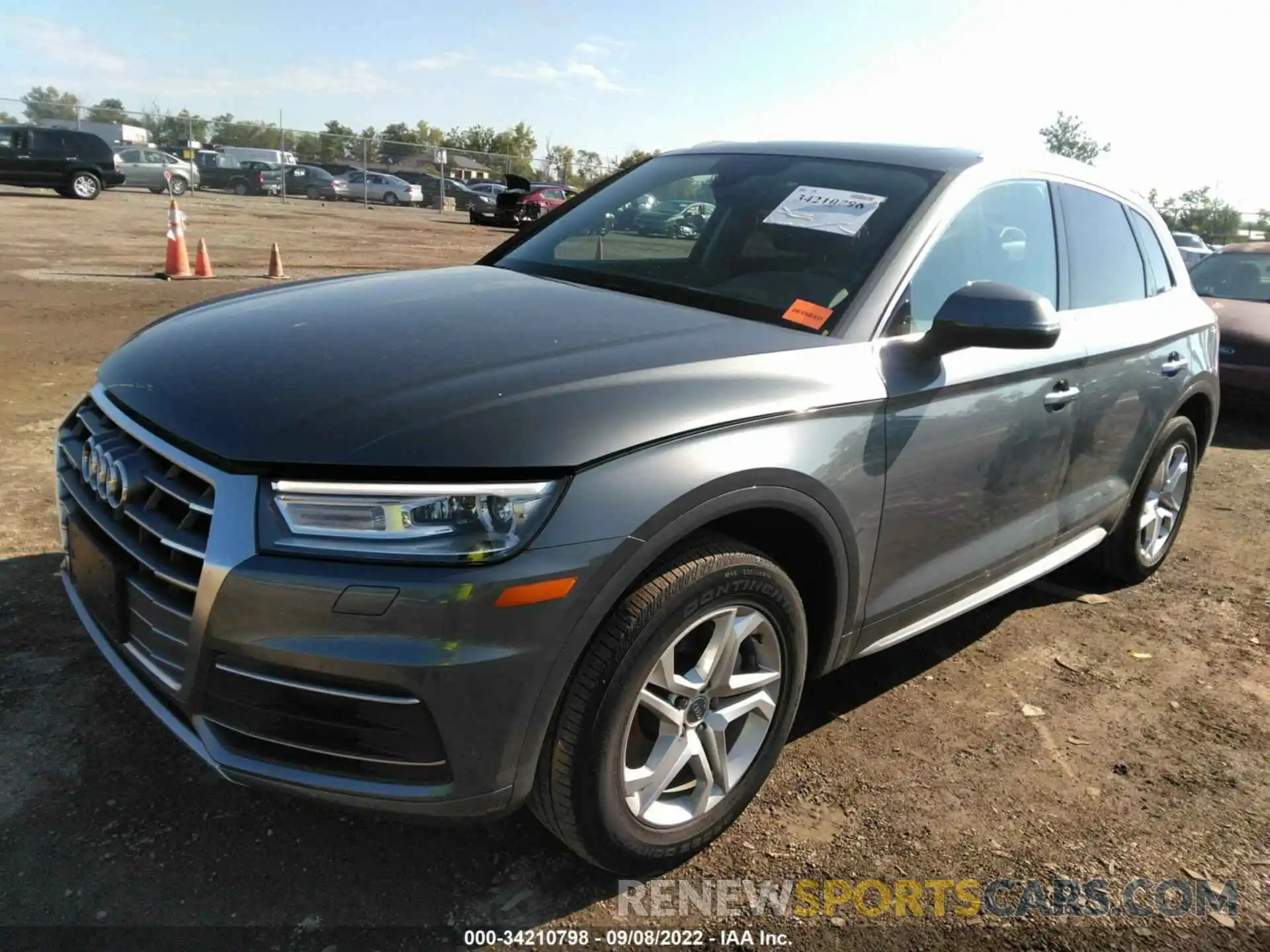 2 Photograph of a damaged car WA1ANBFY1K2127470 AUDI Q5 2019