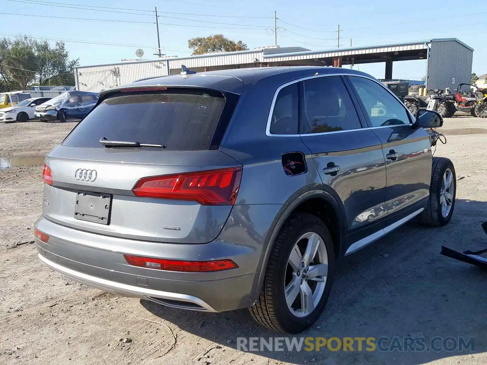 4 Фотография поврежденного автомобиля WA1ANBFY7K2083734 AUDI Q5 2019