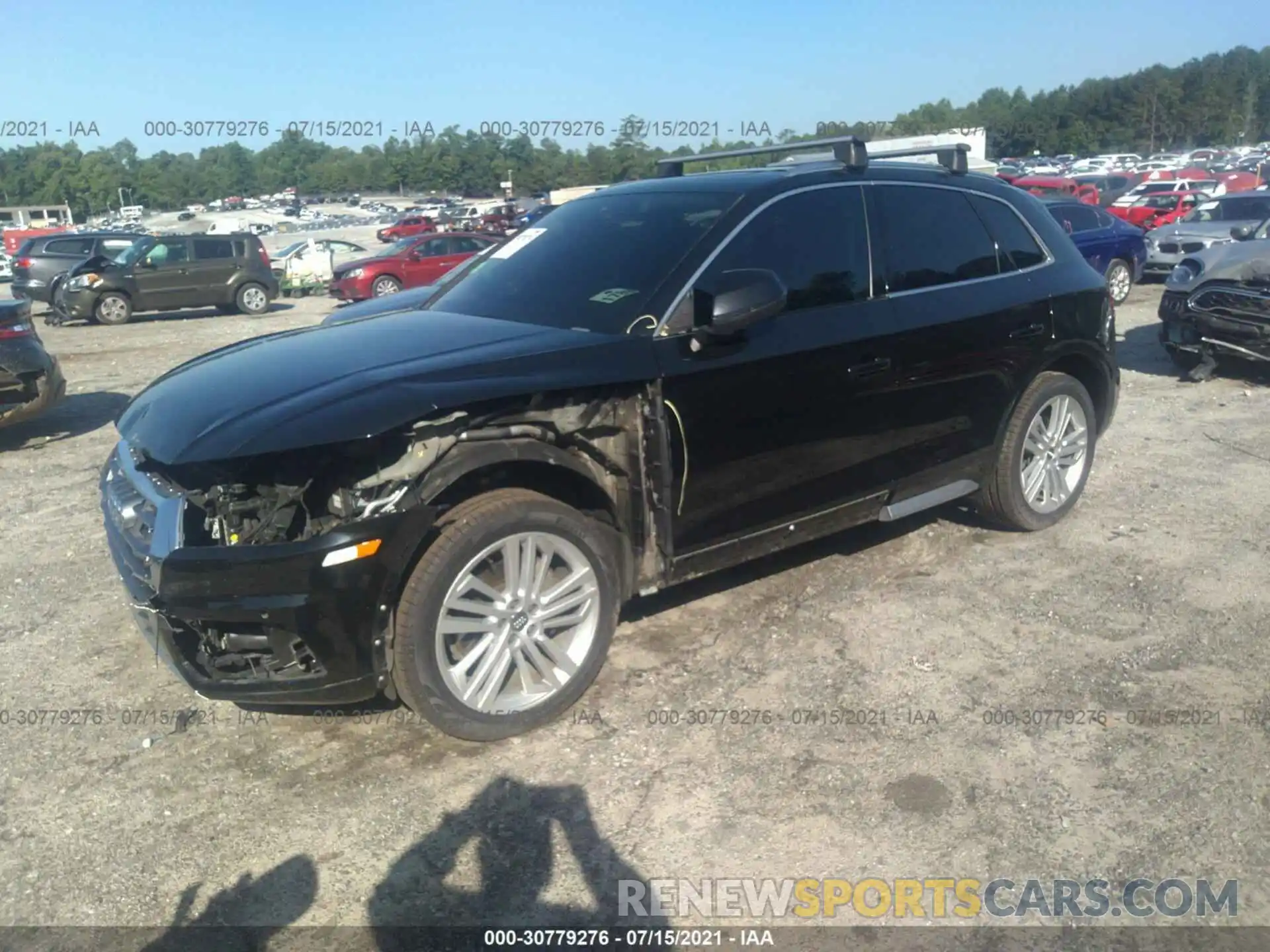 2 Photograph of a damaged car WA1BNAFY0K2015578 AUDI Q5 2019