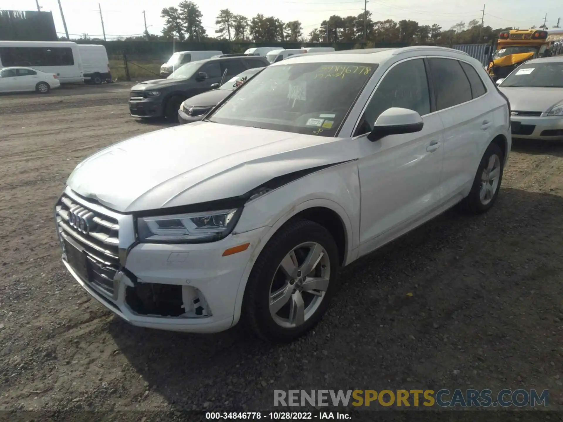 2 Photograph of a damaged car WA1BNAFY0K2019646 AUDI Q5 2019