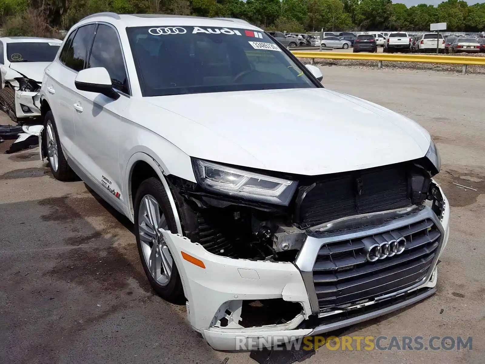 1 Фотография поврежденного автомобиля WA1BNAFY0K2020585 AUDI Q5 2019