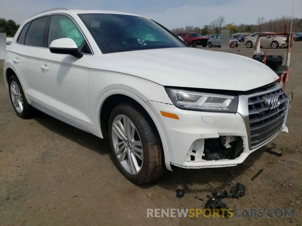 1 Фотография поврежденного автомобиля WA1BNAFY0K2027424 AUDI Q5 2019