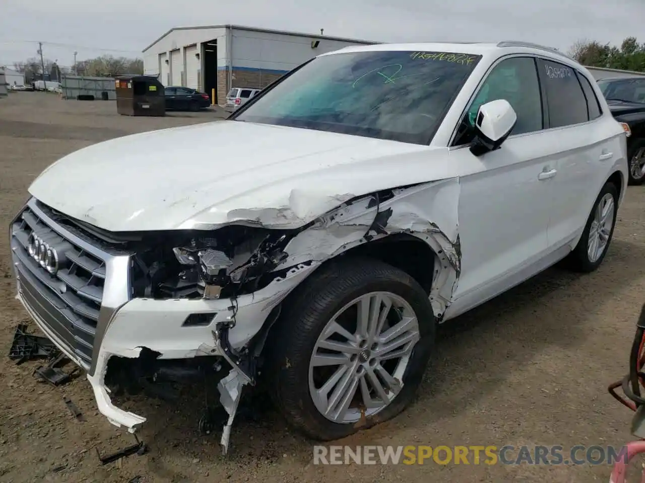 2 Фотография поврежденного автомобиля WA1BNAFY0K2027424 AUDI Q5 2019