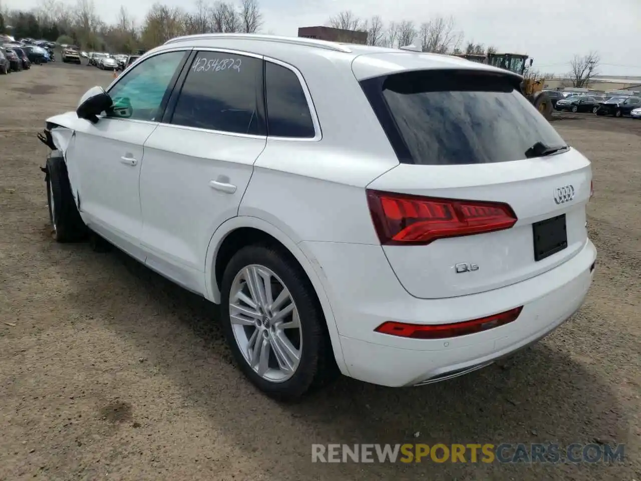 3 Фотография поврежденного автомобиля WA1BNAFY0K2027424 AUDI Q5 2019