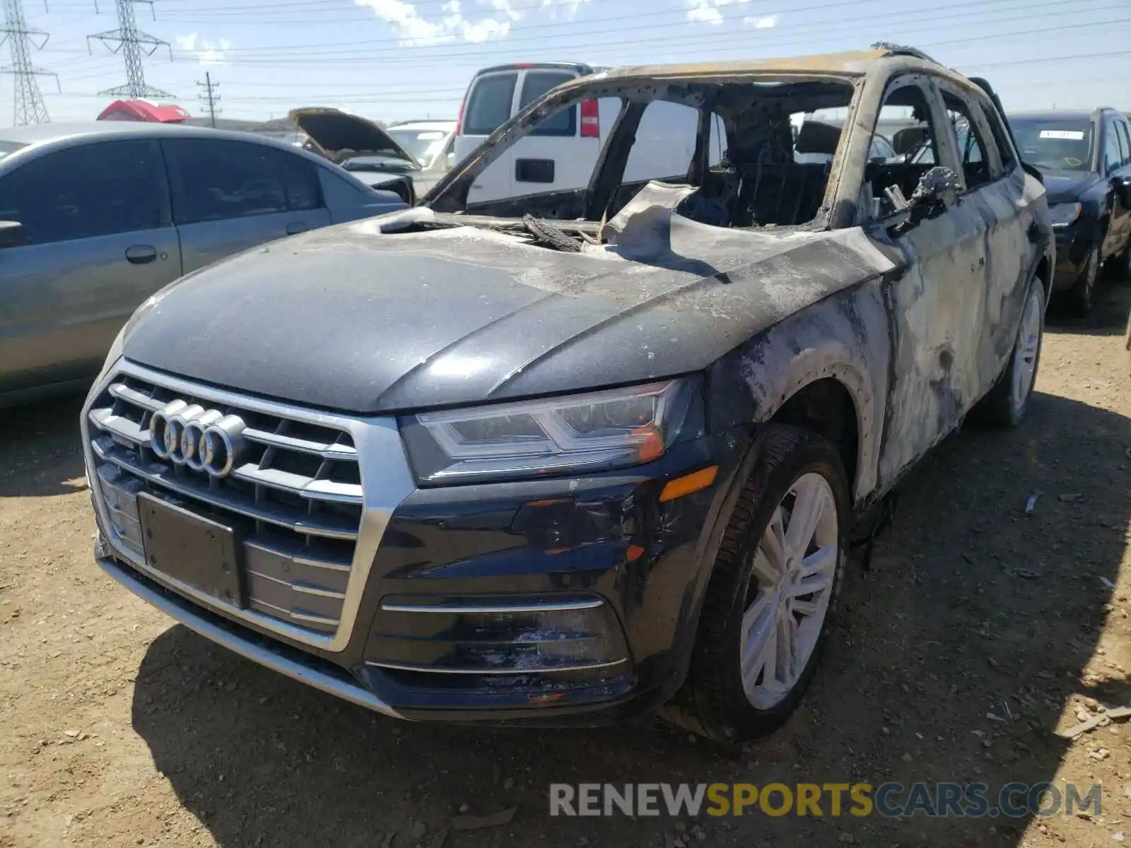 2 Photograph of a damaged car WA1BNAFY0K2030503 AUDI Q5 2019