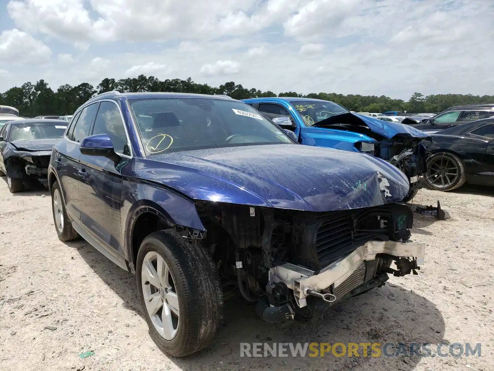 1 Photograph of a damaged car WA1BNAFY0K2030534 AUDI Q5 2019