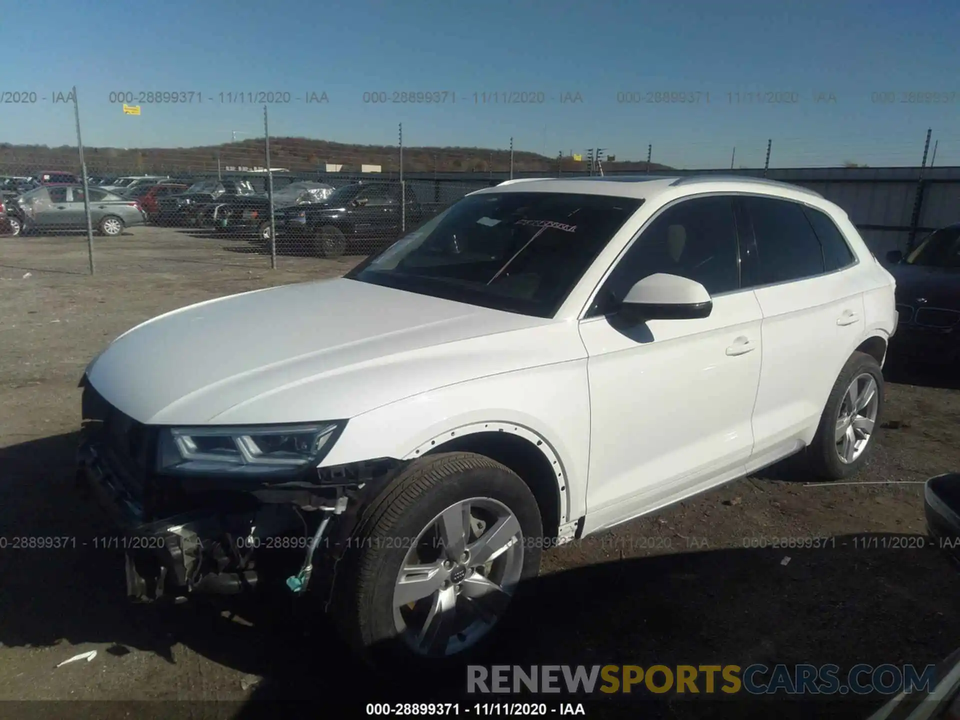 2 Фотография поврежденного автомобиля WA1BNAFY0K2031232 AUDI Q5 2019