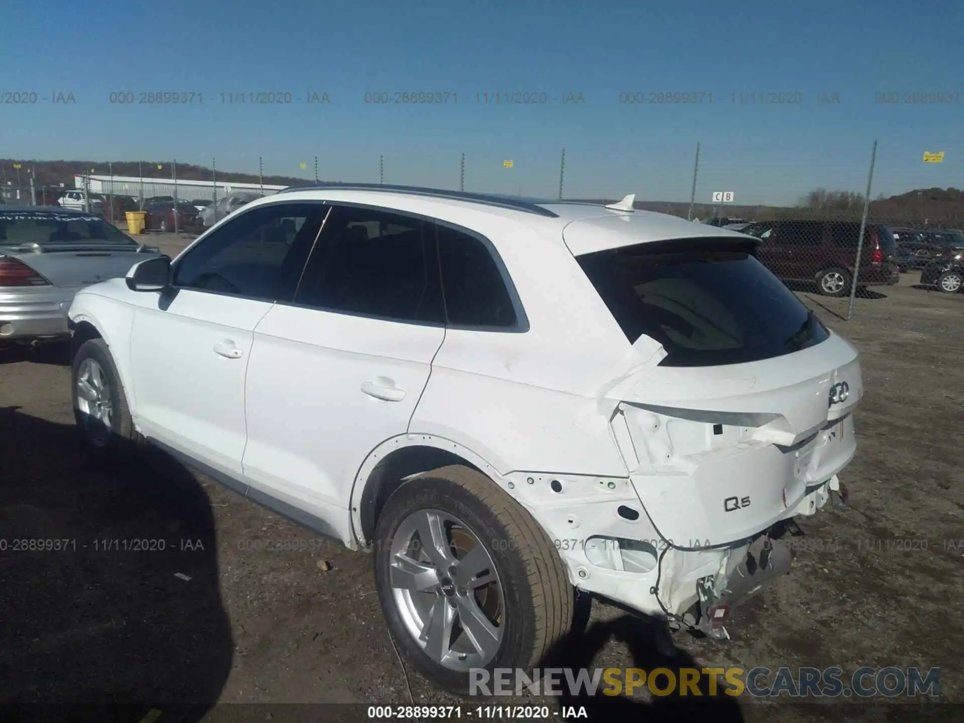 3 Фотография поврежденного автомобиля WA1BNAFY0K2031232 AUDI Q5 2019