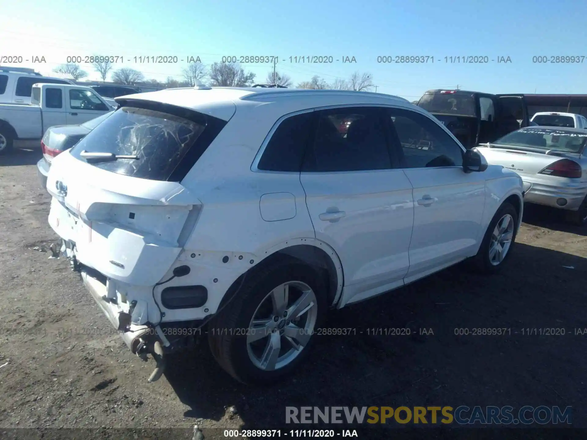 4 Фотография поврежденного автомобиля WA1BNAFY0K2031232 AUDI Q5 2019