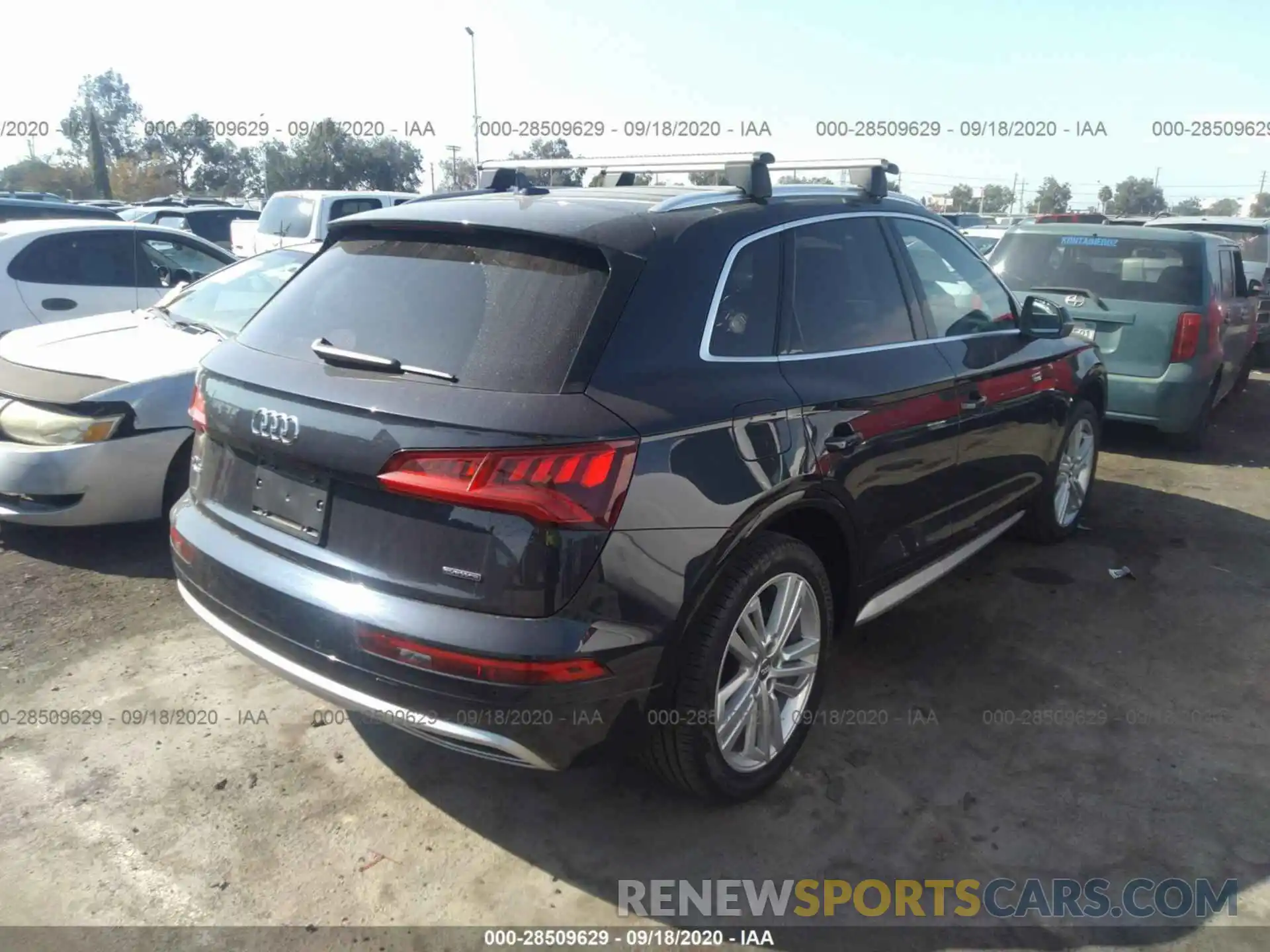 4 Фотография поврежденного автомобиля WA1BNAFY0K2031618 AUDI Q5 2019