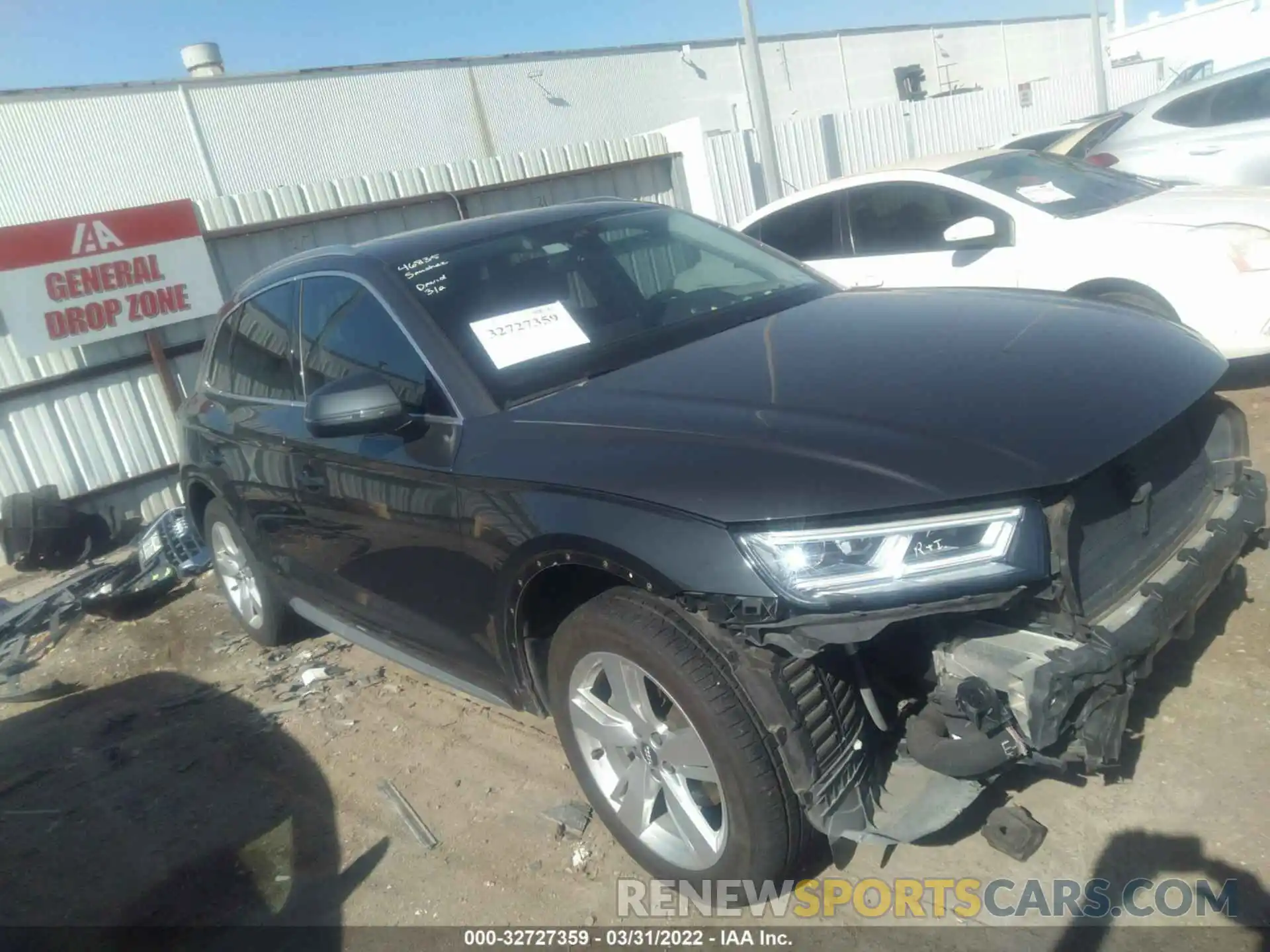 1 Фотография поврежденного автомобиля WA1BNAFY0K2034325 AUDI Q5 2019