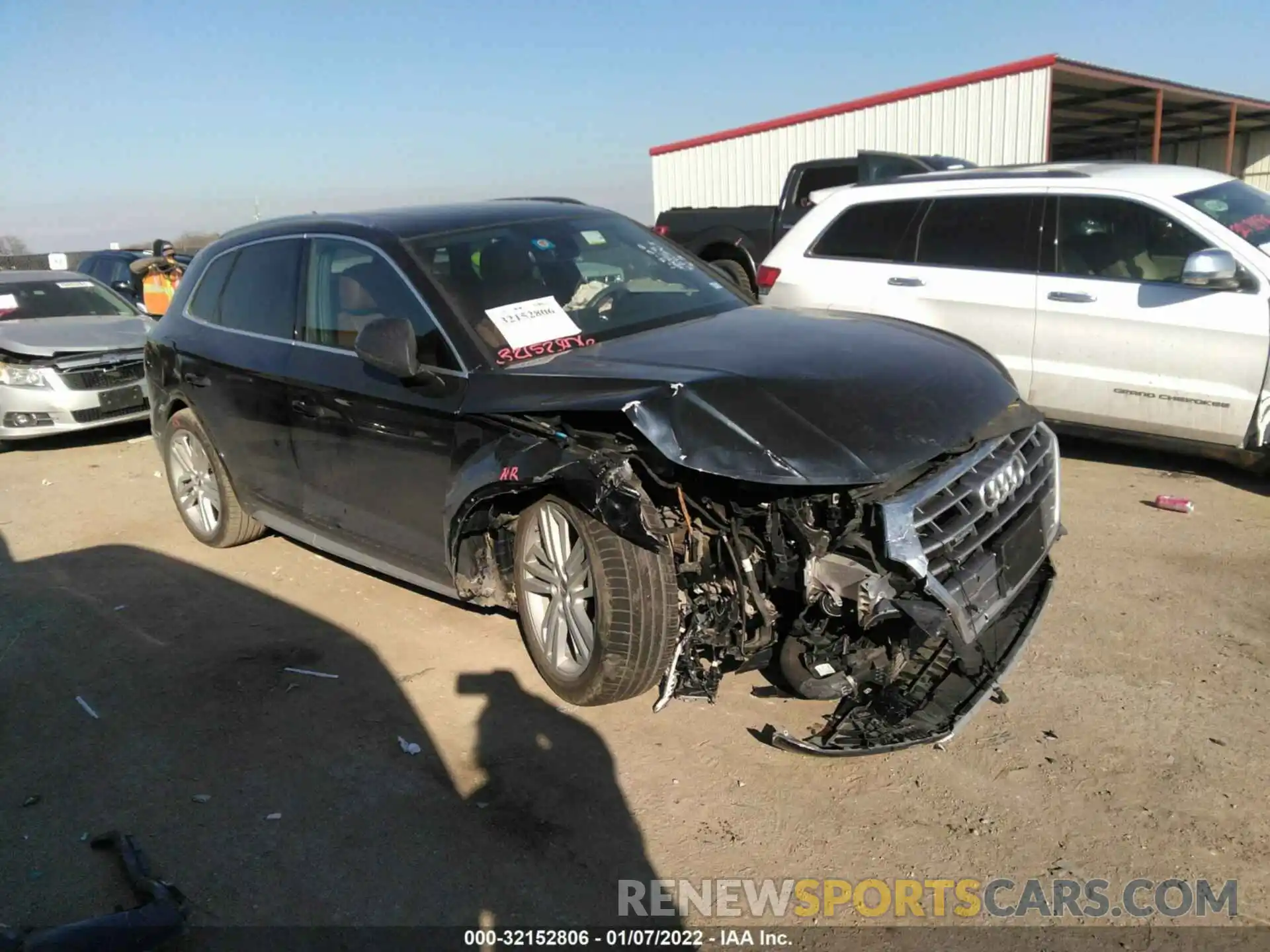 1 Photograph of a damaged car WA1BNAFY0K2034860 AUDI Q5 2019