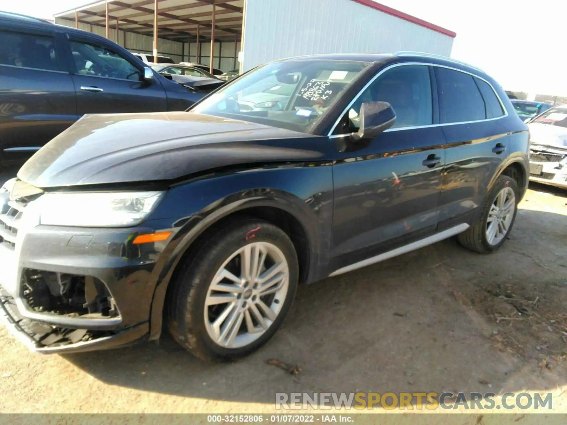 2 Photograph of a damaged car WA1BNAFY0K2034860 AUDI Q5 2019