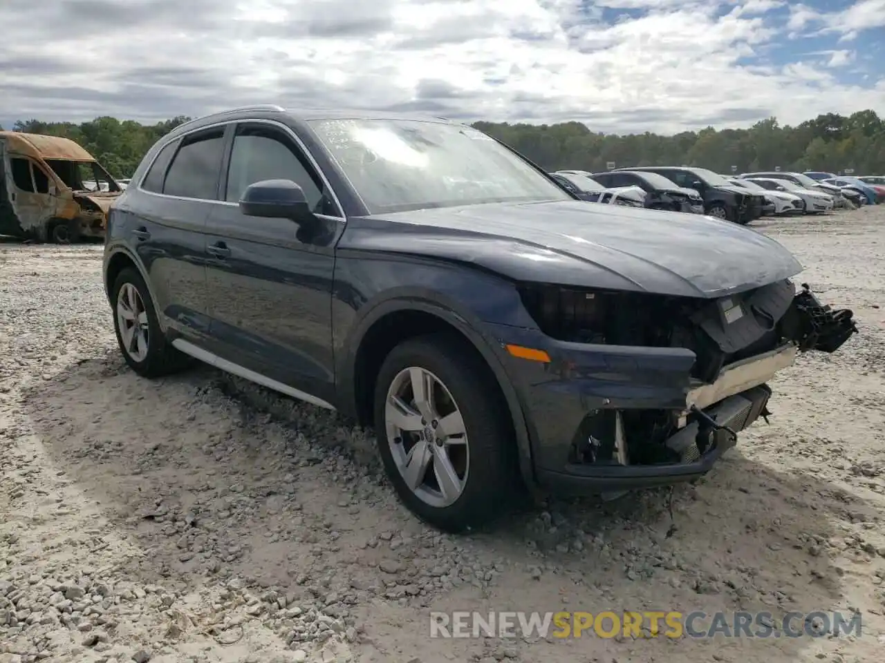 1 Photograph of a damaged car WA1BNAFY0K2046376 AUDI Q5 2019