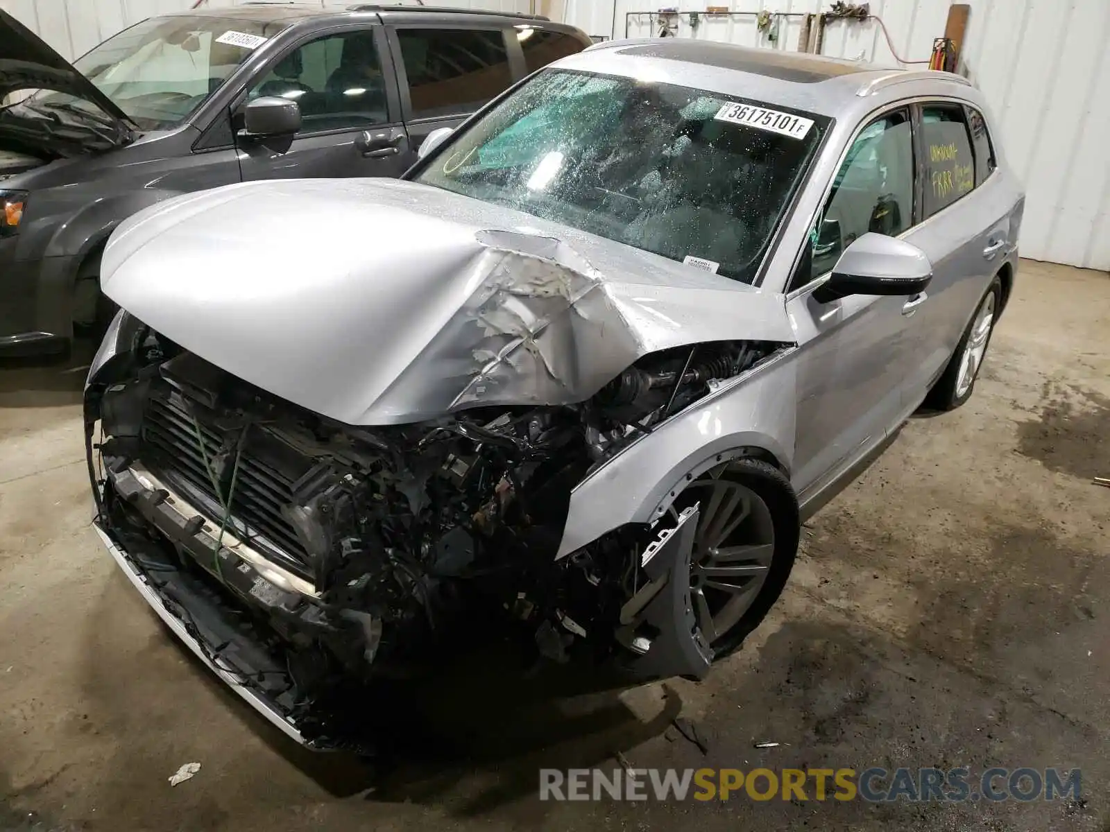 2 Photograph of a damaged car WA1BNAFY0K2046457 AUDI Q5 2019