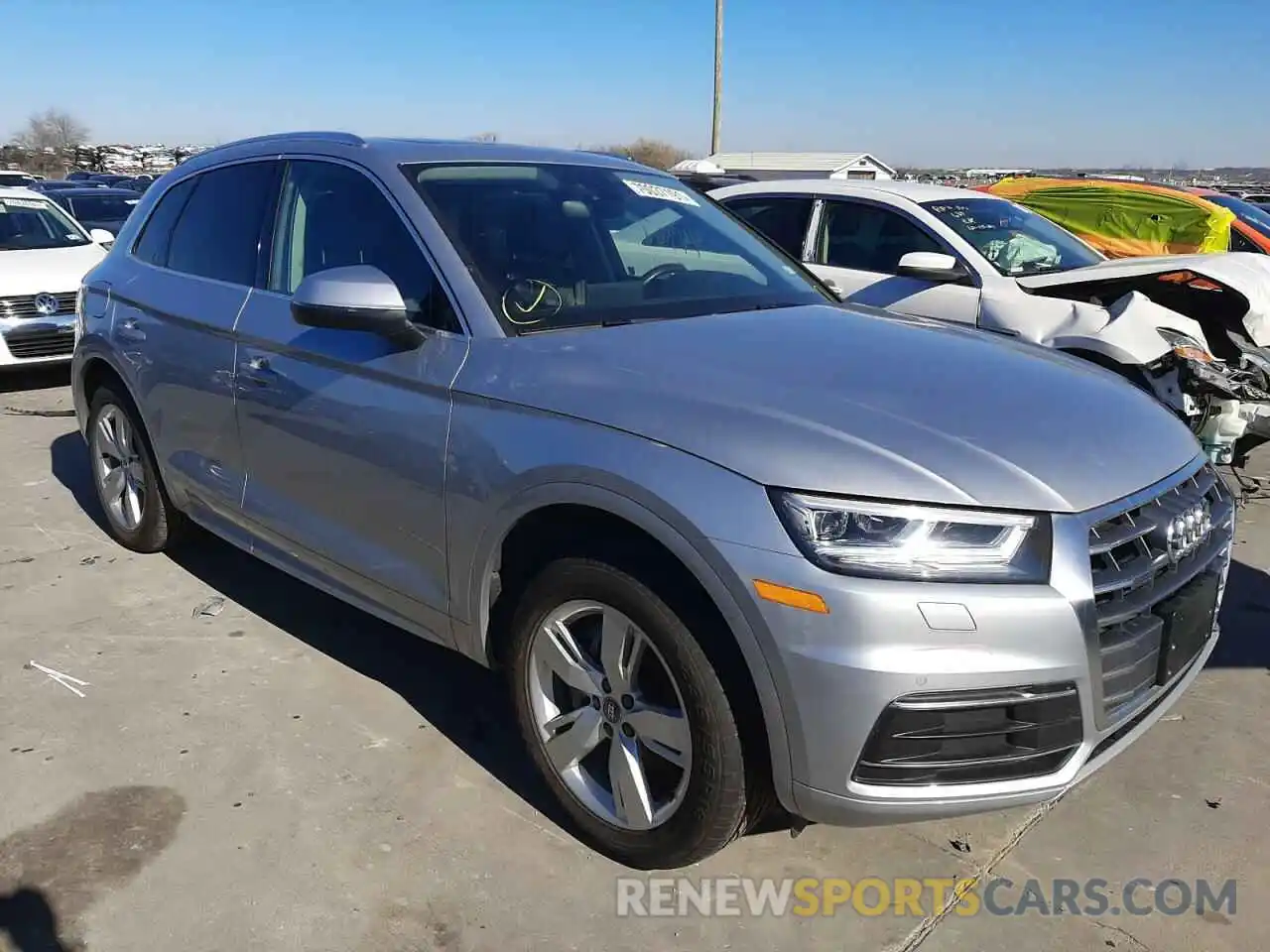 1 Фотография поврежденного автомобиля WA1BNAFY0K2053697 AUDI Q5 2019