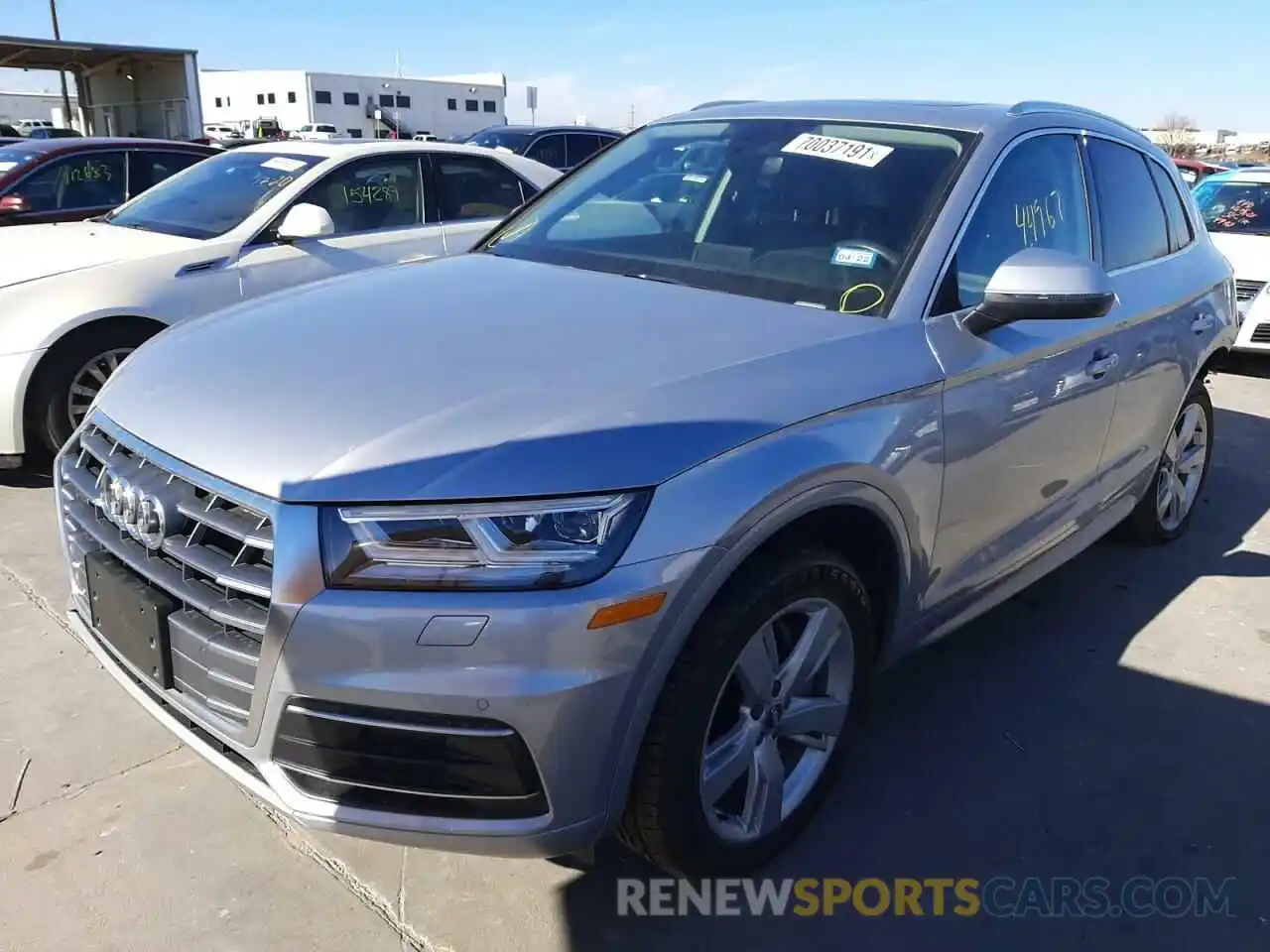 2 Photograph of a damaged car WA1BNAFY0K2053697 AUDI Q5 2019