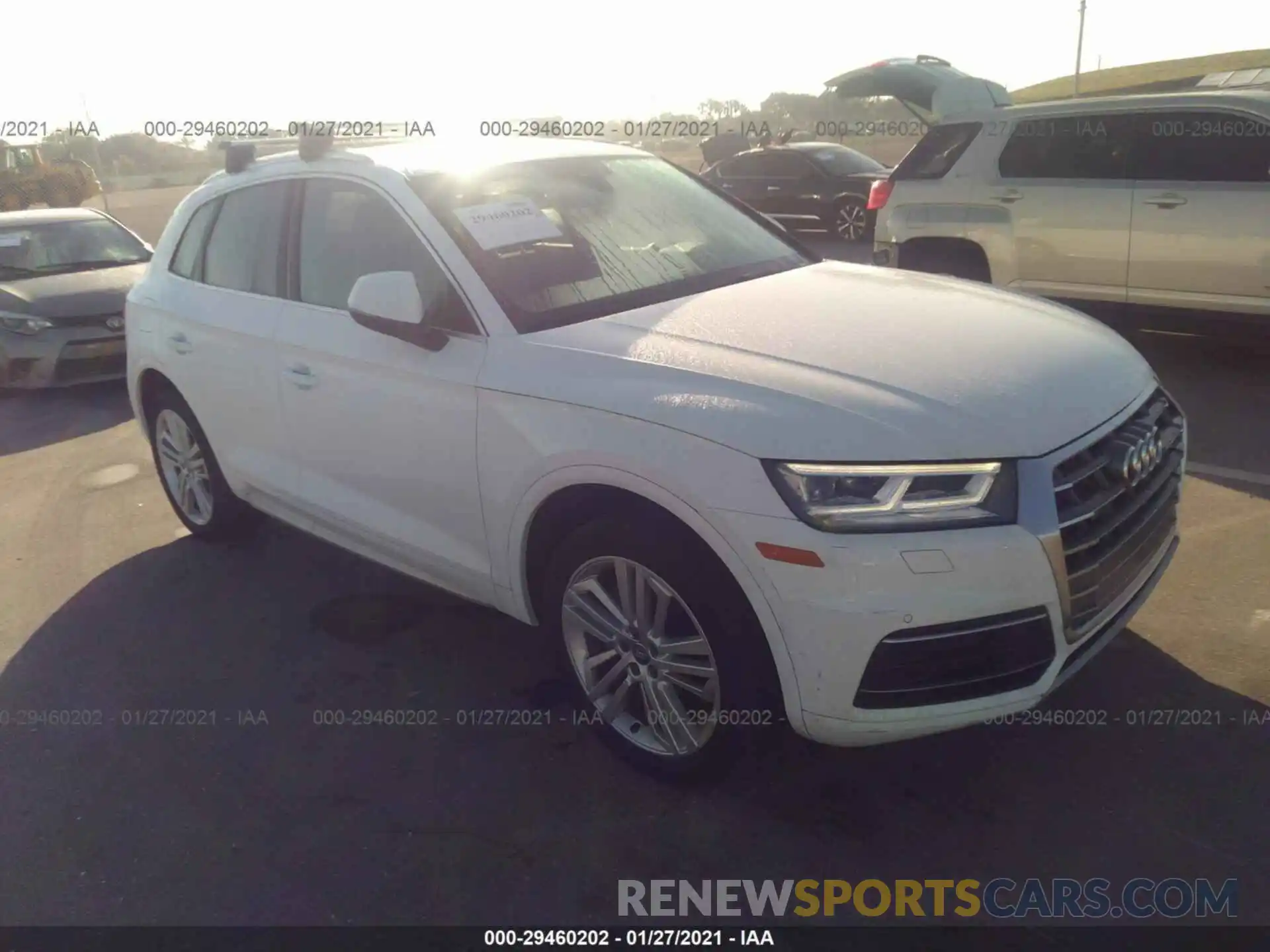 1 Фотография поврежденного автомобиля WA1BNAFY0K2057524 AUDI Q5 2019