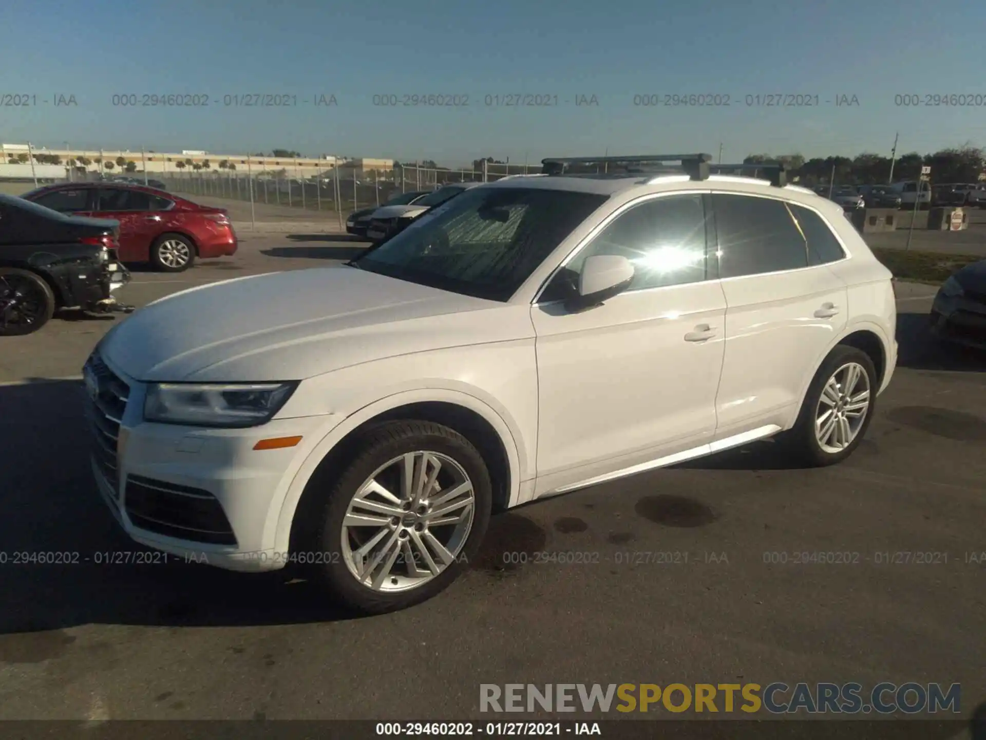 2 Фотография поврежденного автомобиля WA1BNAFY0K2057524 AUDI Q5 2019