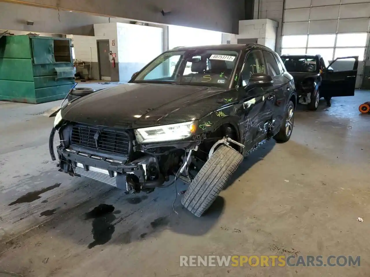 2 Photograph of a damaged car WA1BNAFY0K2057832 AUDI Q5 2019