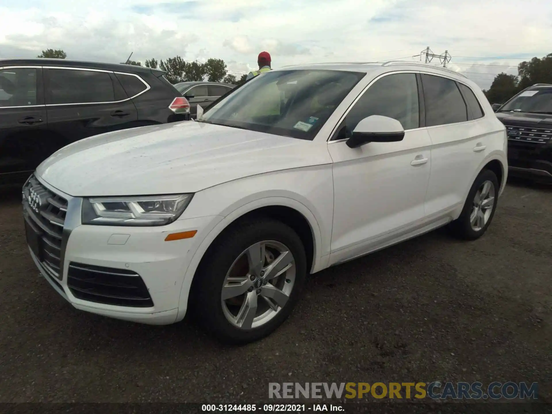 2 Photograph of a damaged car WA1BNAFY0K2069592 AUDI Q5 2019