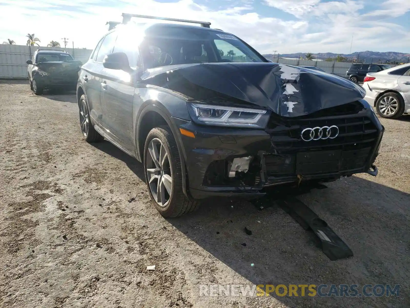 1 Фотография поврежденного автомобиля WA1BNAFY0K2071181 AUDI Q5 2019