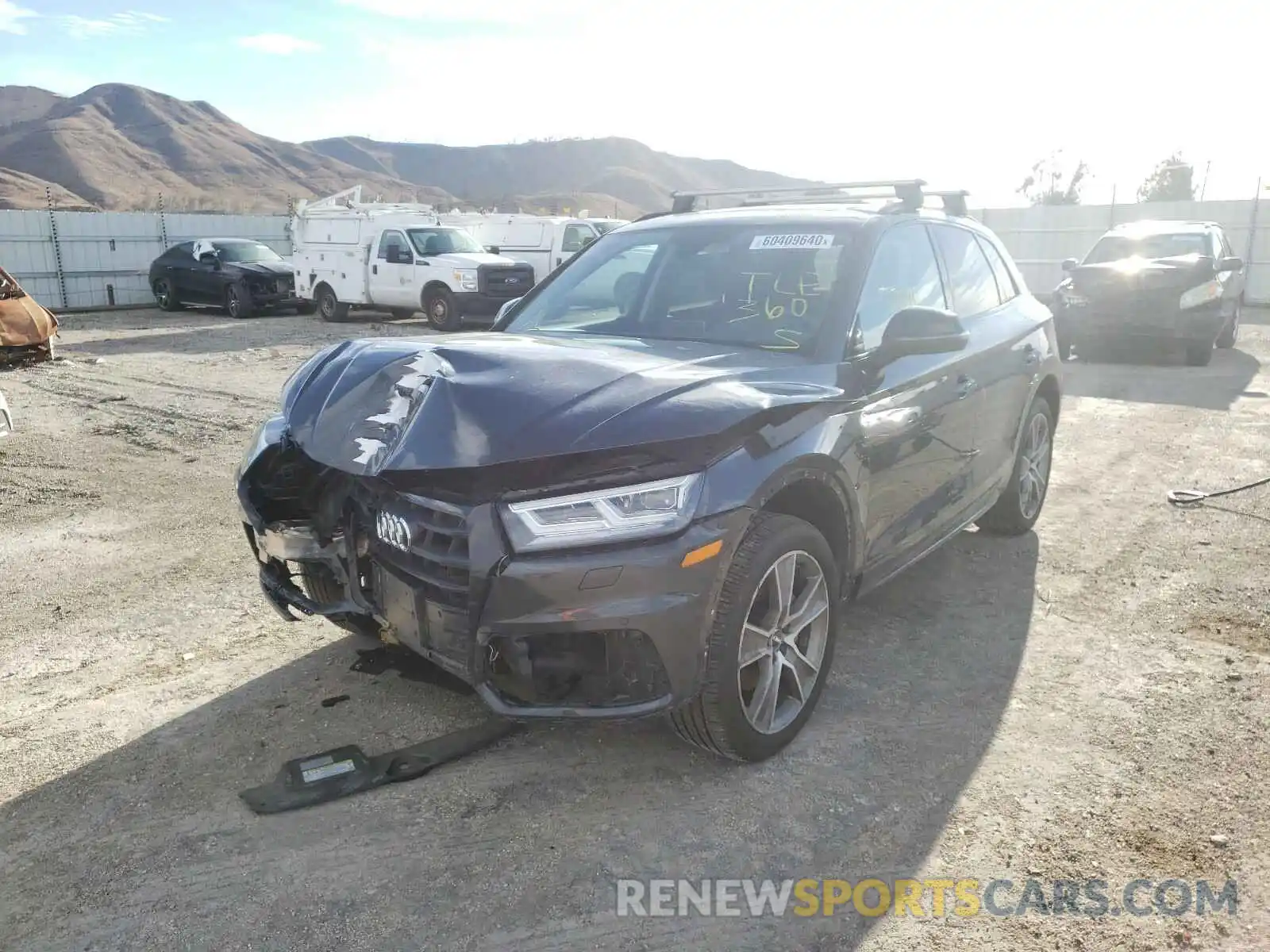 2 Photograph of a damaged car WA1BNAFY0K2071181 AUDI Q5 2019