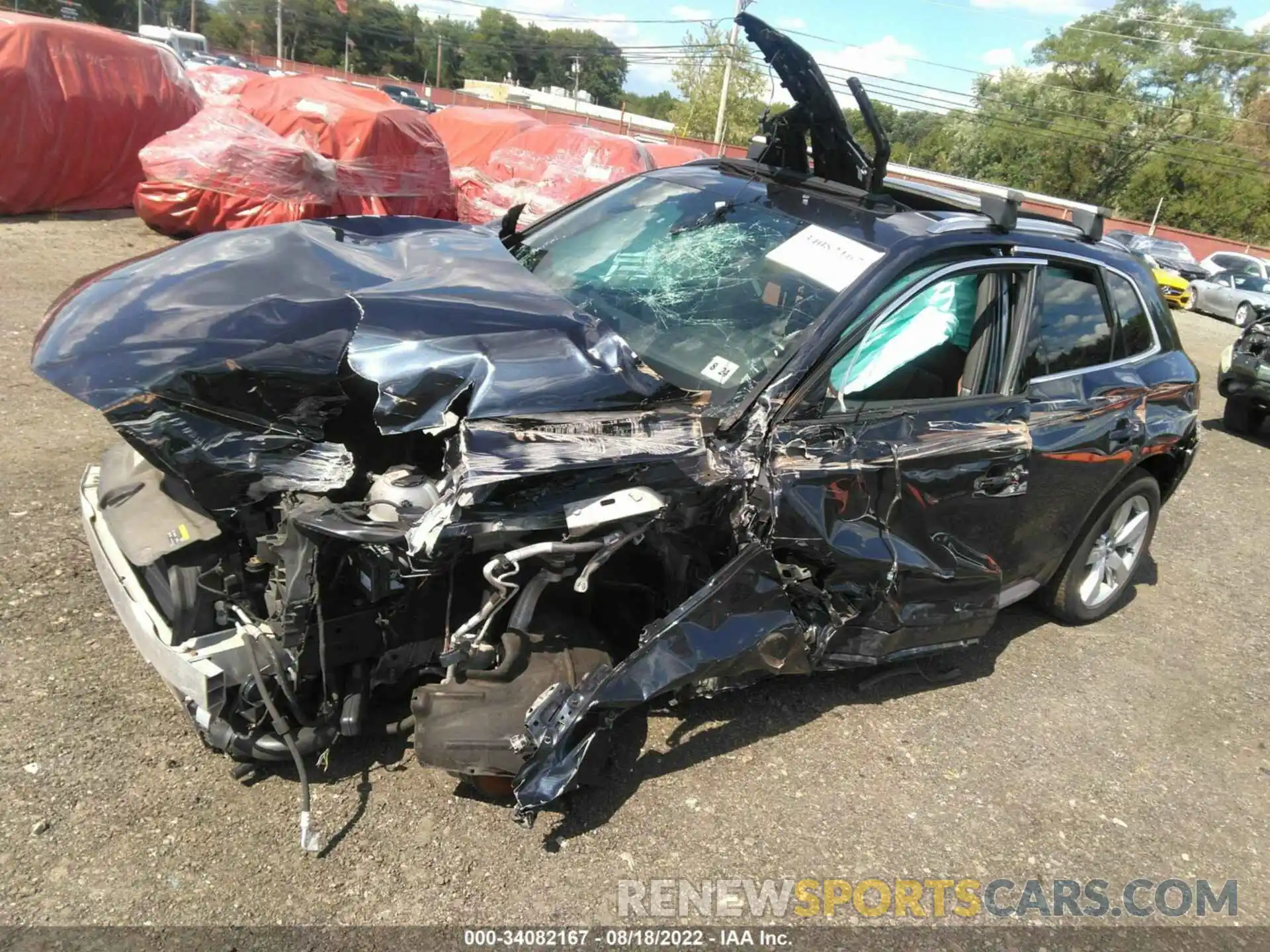 2 Photograph of a damaged car WA1BNAFY0K2071312 AUDI Q5 2019