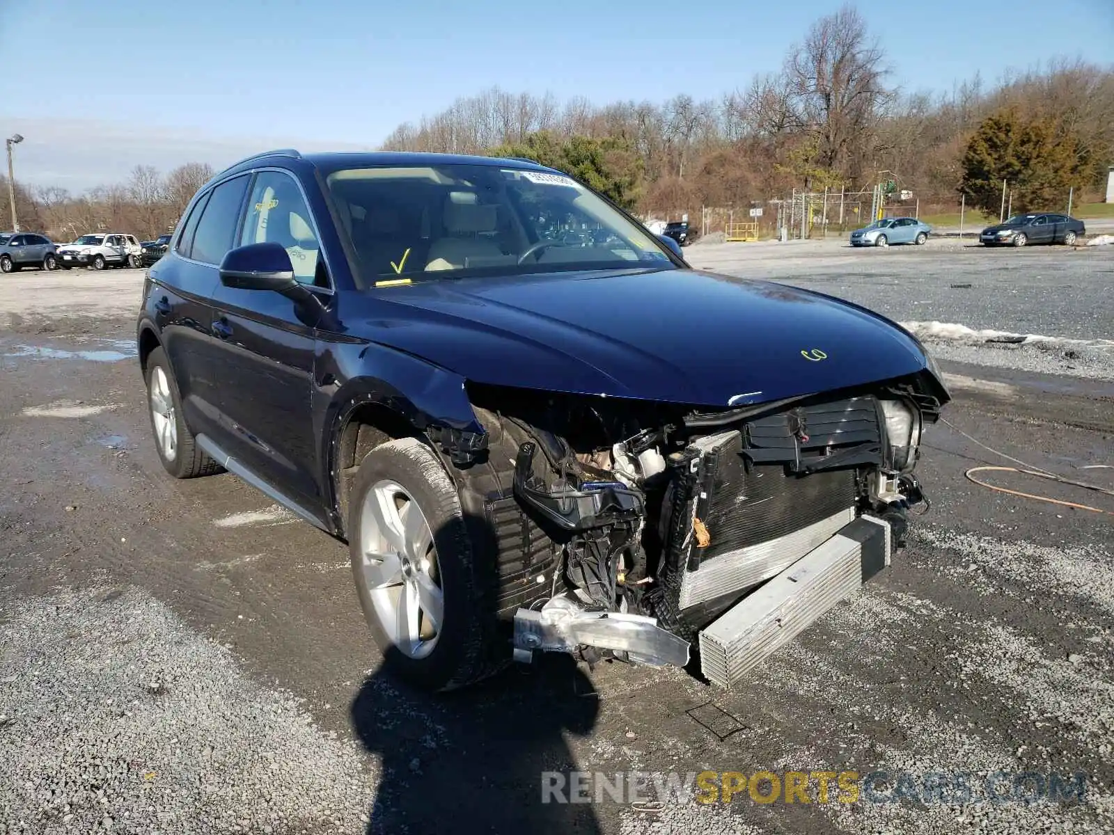 1 Photograph of a damaged car WA1BNAFY0K2077367 AUDI Q5 2019