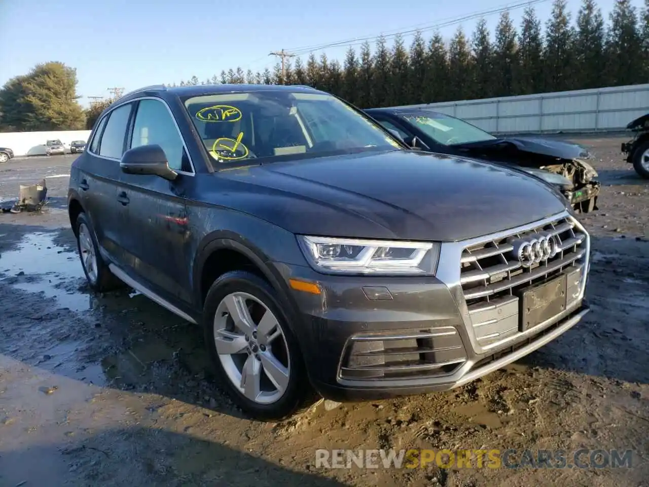 1 Фотография поврежденного автомобиля WA1BNAFY0K2078955 AUDI Q5 2019