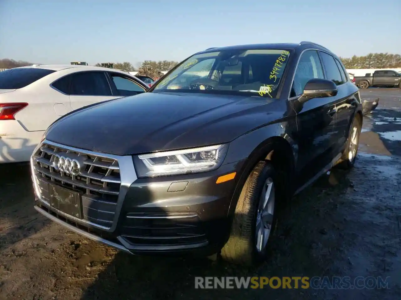 2 Фотография поврежденного автомобиля WA1BNAFY0K2078955 AUDI Q5 2019