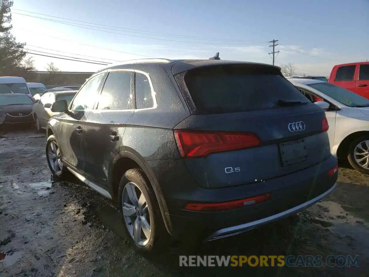 3 Фотография поврежденного автомобиля WA1BNAFY0K2078955 AUDI Q5 2019