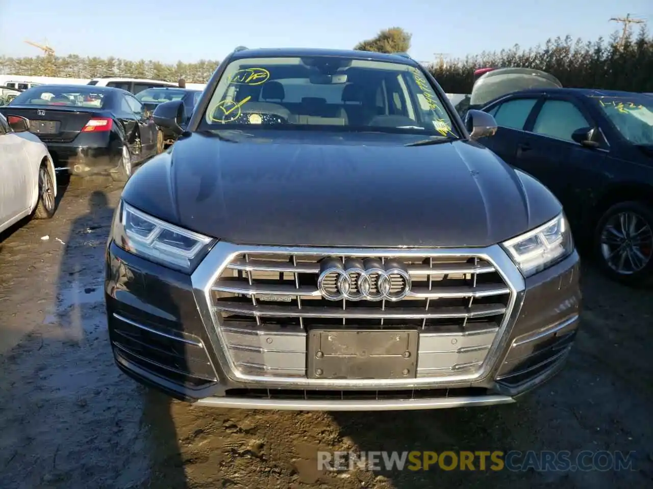 7 Фотография поврежденного автомобиля WA1BNAFY0K2078955 AUDI Q5 2019