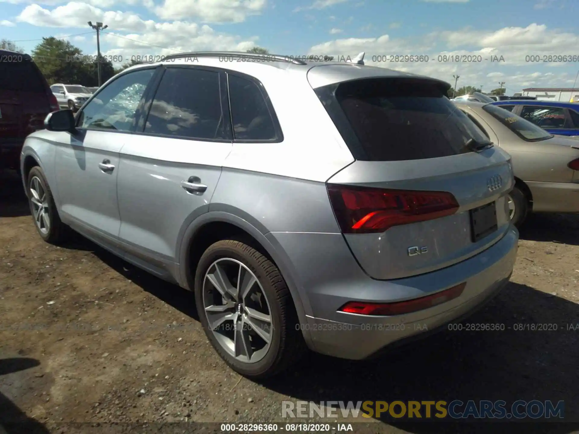 3 Photograph of a damaged car WA1BNAFY0K2083508 AUDI Q5 2019