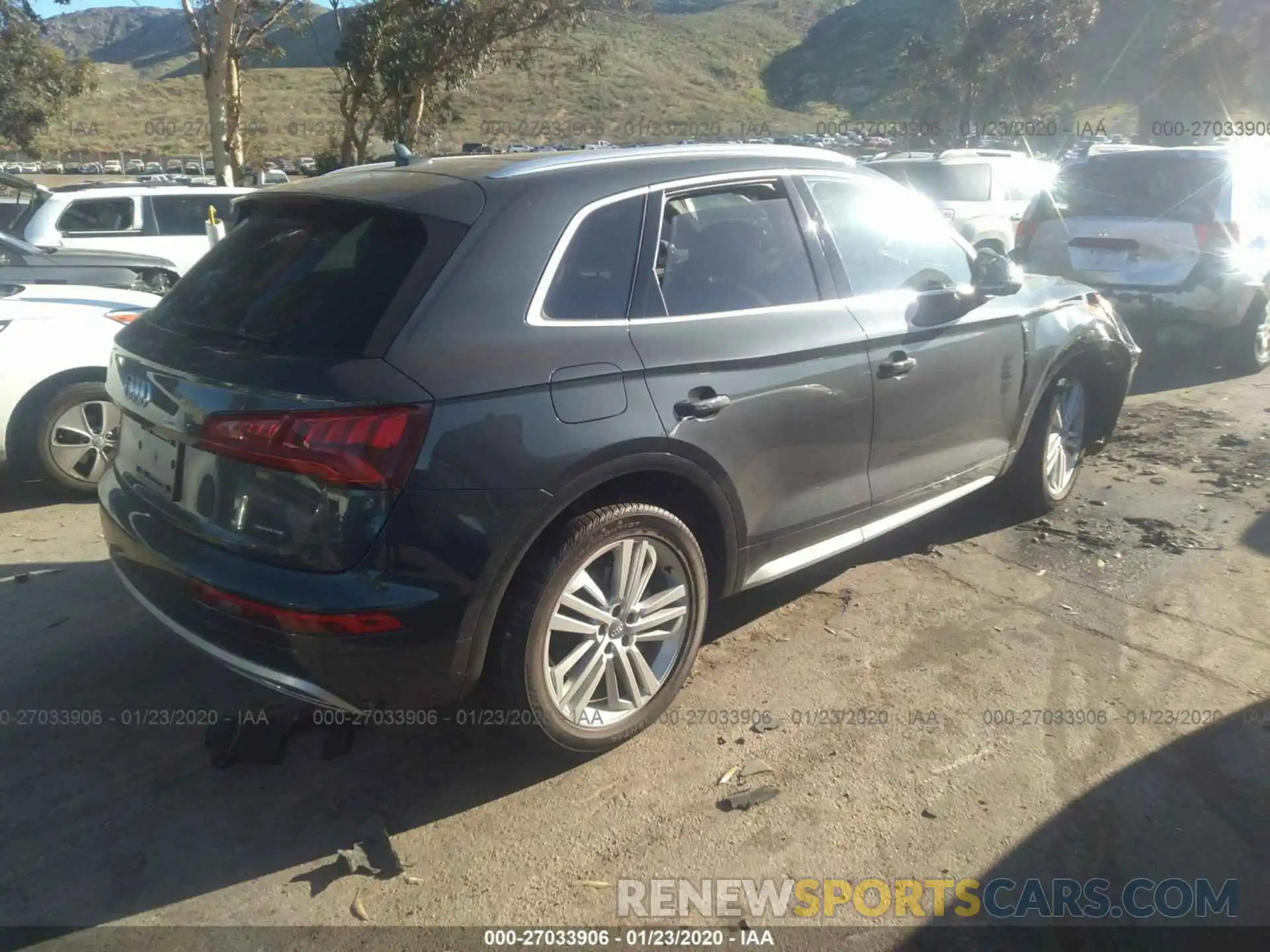 4 Фотография поврежденного автомобиля WA1BNAFY0K2087008 AUDI Q5 2019