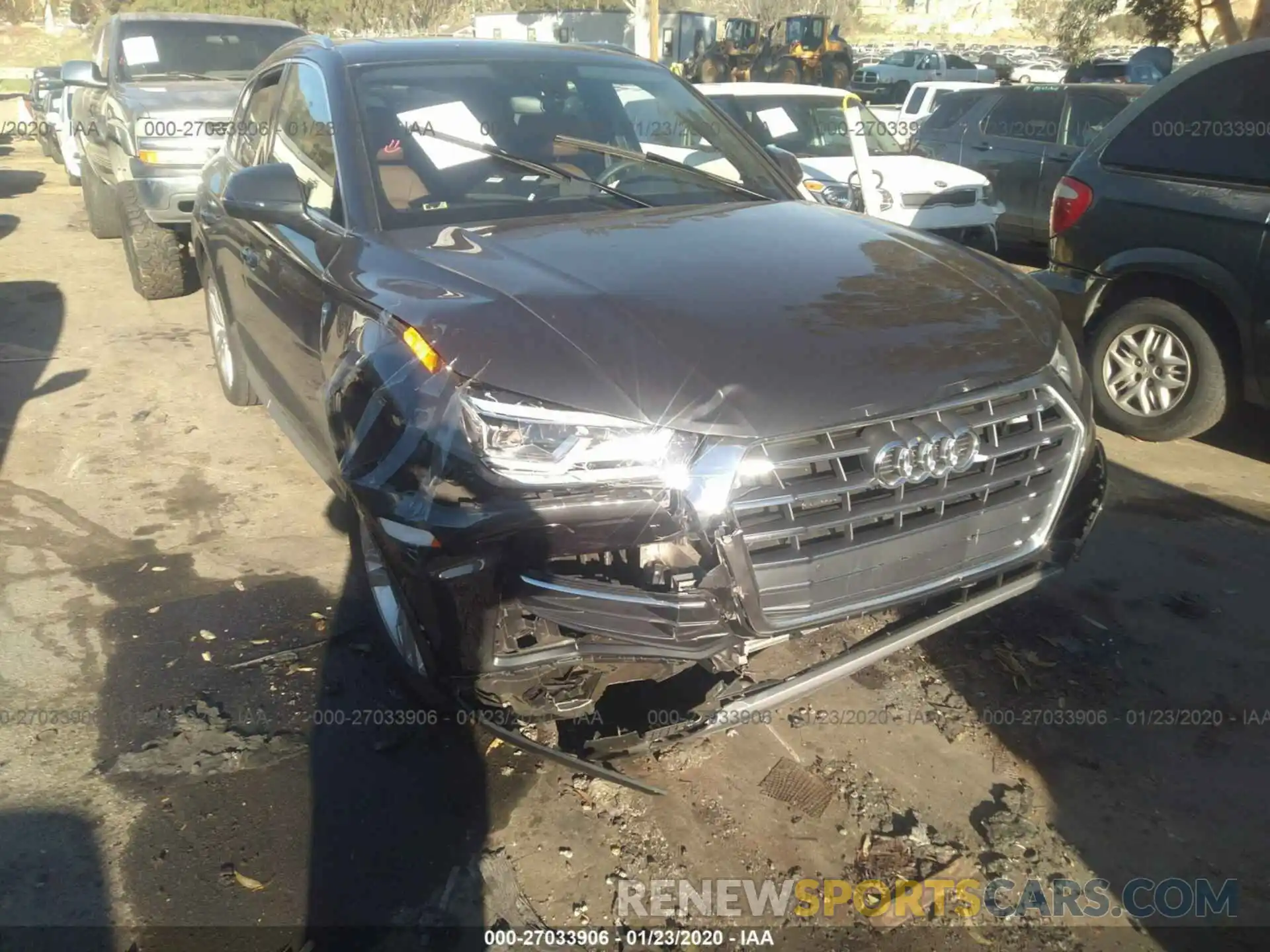 6 Фотография поврежденного автомобиля WA1BNAFY0K2087008 AUDI Q5 2019