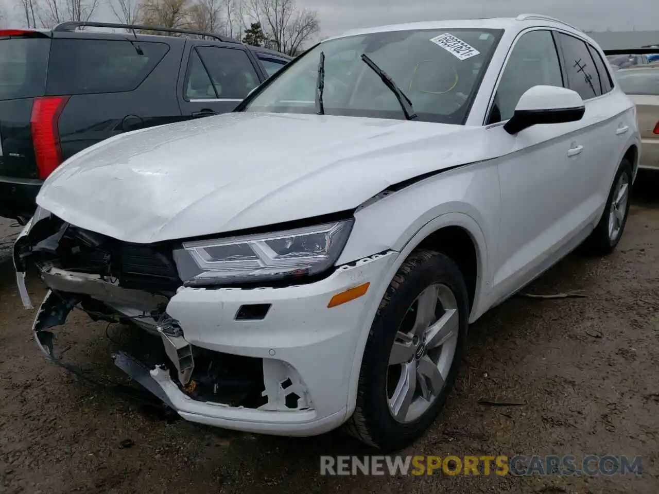 2 Photograph of a damaged car WA1BNAFY0K2100470 AUDI Q5 2019