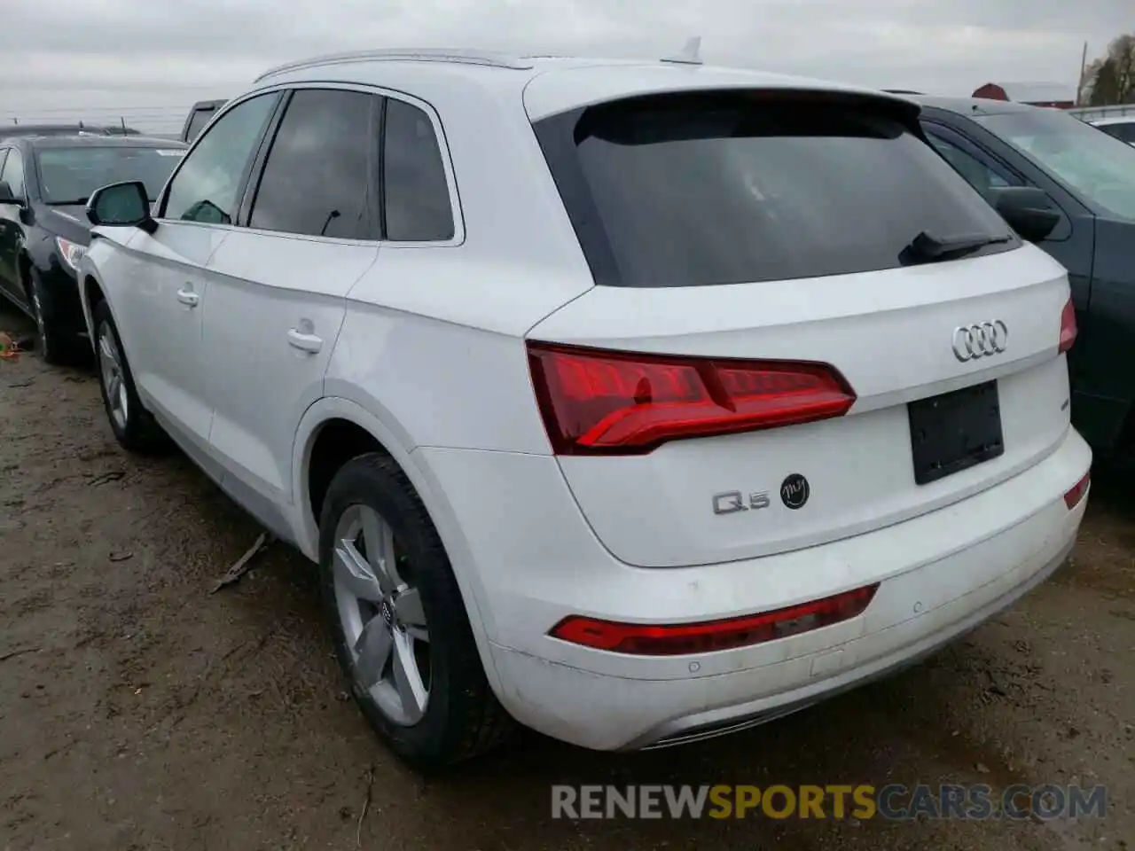 3 Фотография поврежденного автомобиля WA1BNAFY0K2100470 AUDI Q5 2019