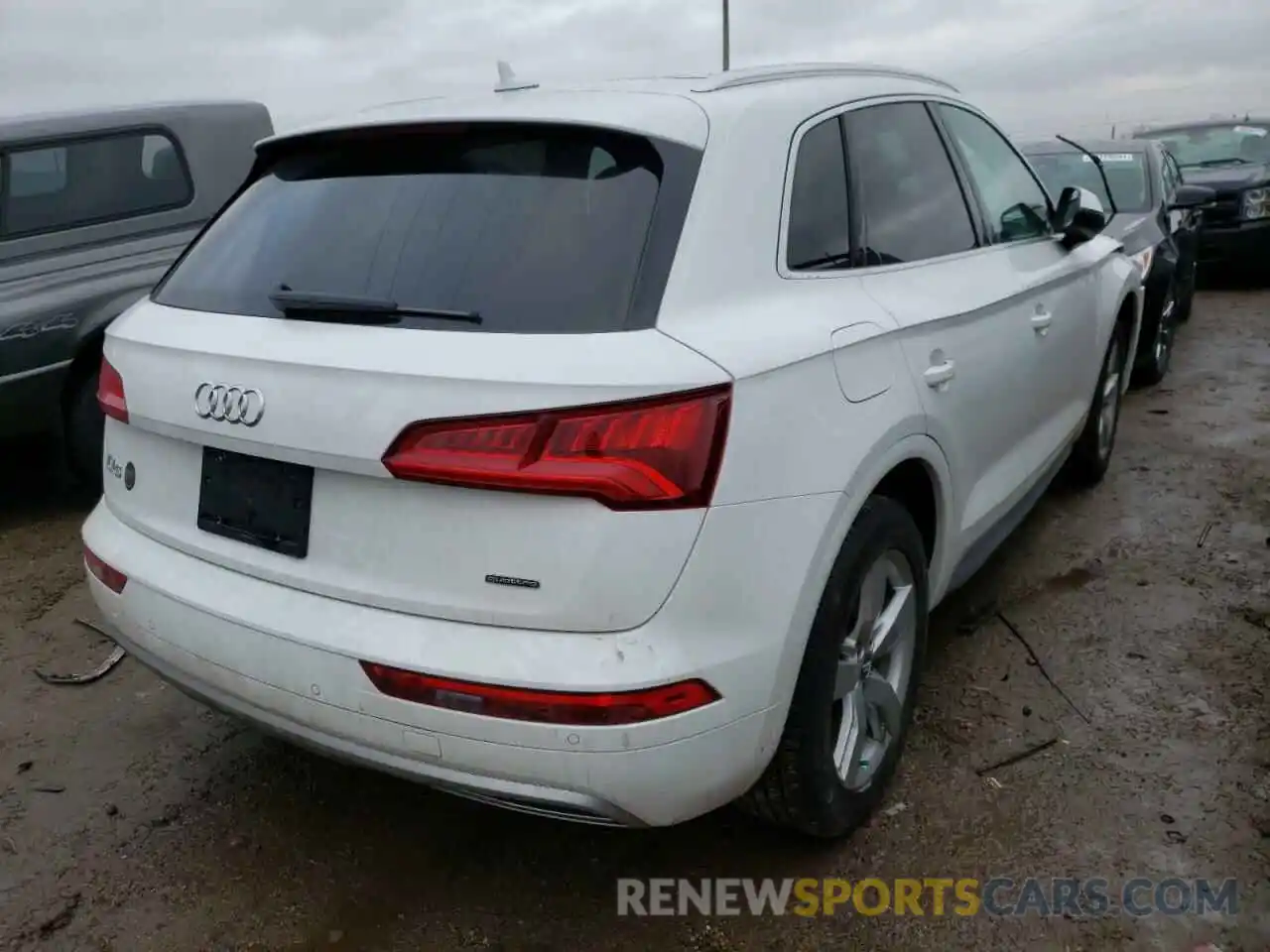 4 Фотография поврежденного автомобиля WA1BNAFY0K2100470 AUDI Q5 2019