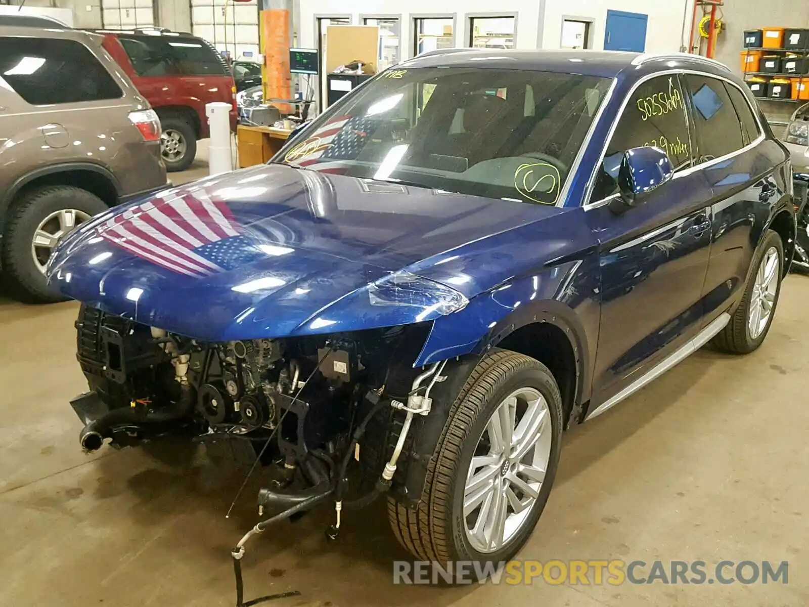 2 Photograph of a damaged car WA1BNAFY0K2117351 AUDI Q5 2019